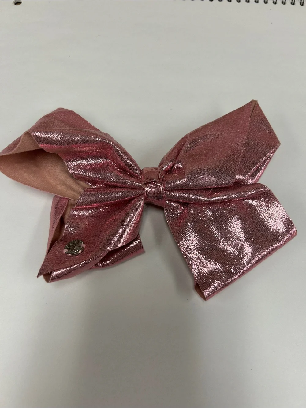 JoJo Siwa Shimmery Rose Pink Hair Bow